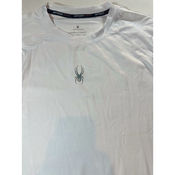 Spyder Men's Long Sleeve T-Shirt Rash Guard Sun Protection Swim Boating Tee XL - Picture 2 of 8